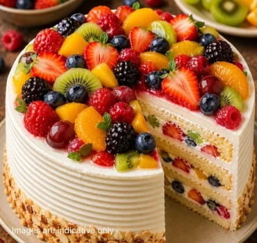 Fruit And Berry Cake