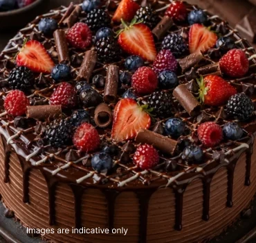 Choco Mixberry Cake