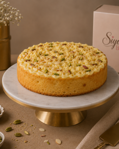 Custard Cardamom Cake