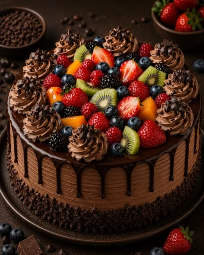 Fresh Fruit Cake