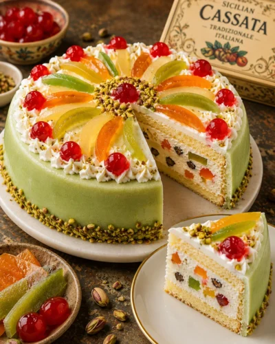 Italian Cassata Cake