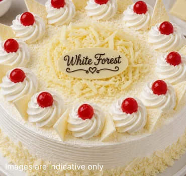 White Forest Cake